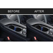 Car Carbon Fiber Water Cup Holder Decorative Sticker for Chevrolet Camaro 2017-2019