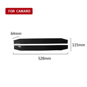2 PCS Car Carbon Fiber Welcome Pedal Decorative Sticker for Chevrolet Camaro 2017-2019