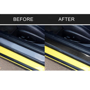2 PCS Car Carbon Fiber Welcome Pedal Decorative Sticker for Chevrolet Camaro 2017-2019