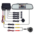 PZ604 170 Degree Car 4.3 inch Rearview Mirror Monitor with Round Camera - Rear View Cameras by PMC TechLife | Online Shopping South Africa | PMC TechLife | Buy Now Pay Later Mobicred