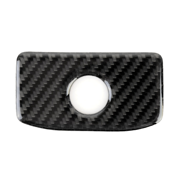 Carbon Fiber Car Storage Box Decorative Sticker for Jaguar F-PACE 2016-2020