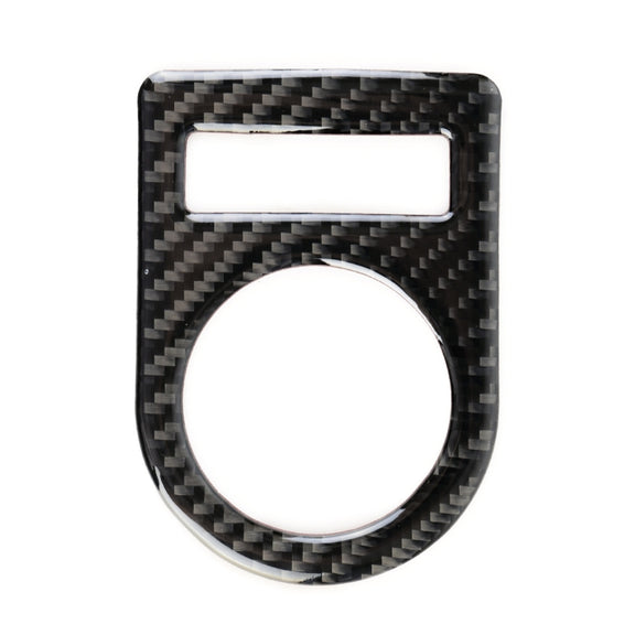 Carbon Fiber Car Gear Display Decorative Sticker for Jaguar F-PACE 2016-2020