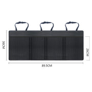 Car Trunk Creative Storage Hanging Bag Storage Bag (Dark Blue)