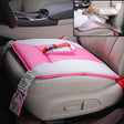 Car Safety Seat Protective Pad with Clip Back Abdominal Belt for Pregnant Woman (Pink) - Seat Belts & Padding by PMC TechLife | Online Shopping South Africa | PMC TechLife | Buy Now Pay Later Mobicred