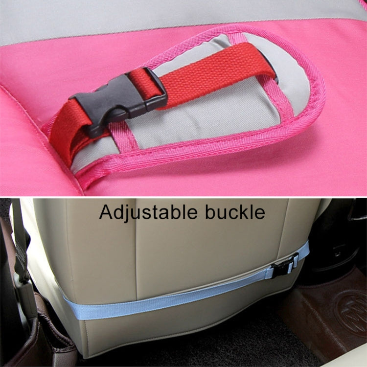 Car Safety Seat Protective Pad with Clip Back Abdominal Belt for Pregnant Woman (Sky Blue)