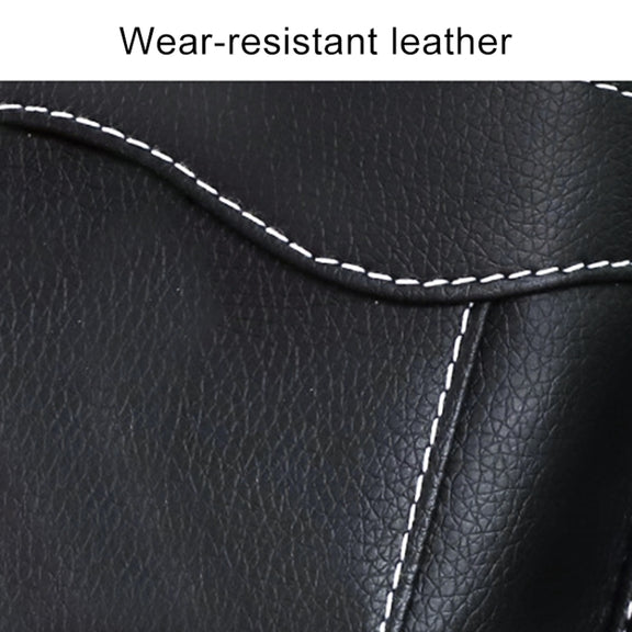 Paste Car Storage Bag Car Seat Quilting Storage Bag Instrument Panel Hanging Bag (Black)