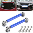 2 PCS Car Modification Adhesive Surrounded Rod Lever Front and Rear Bars Fixed Front Lip Back Shovel, Length: 10cm(Blue) - Trunk & Bumper Accessories by PMC TechLife | Online Shopping South Africa | PMC TechLife | Buy Now Pay Later Mobicred