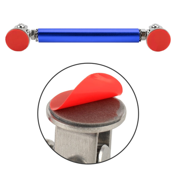 2 PCS Car Modification Adhesive Surrounded Rod Lever Front and Rear Bars Fixed Front Lip Back Shovel, Length: 10cm(Blue)