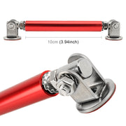 2 PCS Car Modification Adhesive Surrounded Rod Lever Front and Rear Bars Fixed Front Lip Back Shovel, Length: 10cm(Red)