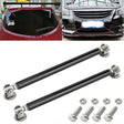 2 PCS Car Modification Adhesive Surrounded Rod Lever Front and Rear Bars Fixed Front Lip Back Shovel, Length: 15cm(Black) - Trunk & Bumper Accessories by PMC TechLife | Online Shopping South Africa | PMC TechLife | Buy Now Pay Later Mobicred