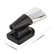 Car ABS Deer Alert Sound Alarm Ultrasonic Wind Power Animal Repeller(Silver)