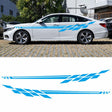 Car Styling Plaid Series PVC Sticker Auto Decorative Sticker (Blue) - Decorative Sticker by PMC TechLife | Online Shopping South Africa | PMC TechLife | Buy Now Pay Later Mobicred