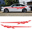 Car Styling Plaid Series PVC Sticker Auto Decorative Sticker (Red) - Decorative Sticker by PMC TechLife | Online Shopping South Africa | PMC TechLife | Buy Now Pay Later Mobicred