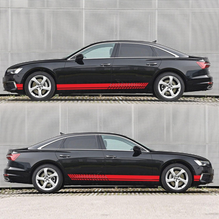 Car Styling Stripe PVC Sticker Auto Decorative Sticker (Red)
