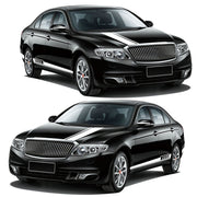 5 in 1 Car Styling Stripe Hood PVC Sticker Auto Decorative Sticker (White)