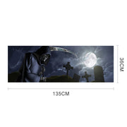 Death Cemetery Pattern Horror Series Car Rear Window Decorative Sticker, Size: 135 x 36cm