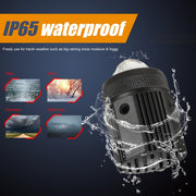 2 PCS DC9-36V / 20W / 6000K / 3000K / 2000LM Motorcycles Double Color Headlights / Fog Light