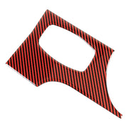 Car Carbon Fiber Headlight Switch Panel Decorative Sticker for Ford Mustang 2015-2020, Left-hand Drive