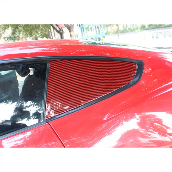 2 in 1 Car Carbon Fiber Shutter Decorative Sticker for Ford Mustang 2015-2020