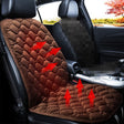 Car 12V Front Seat Heater Cushion Warmer Cover Winter Heated Warm, Single Seat (Coffee) - Seat Accessories by PMC TechLife | Online Shopping South Africa | PMC TechLife | Buy Now Pay Later Mobicred