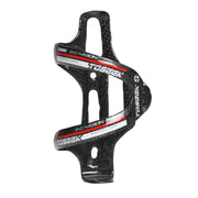 TOSEEK Gloss  Full Carbon Fiber Road Bicycle Water Bottle Holder(Red)