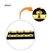8 Way 4P Power Distribution Dual Bus Bar 8-bit Distribution Box for Car / RV / Boat