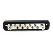 10 Way Power Distribution Bus Bar 10-bit Single Distribution Box for Car / RV / Boat