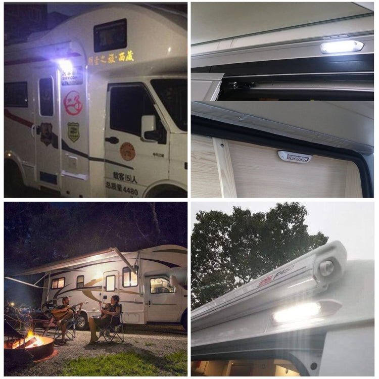 DC 12V 3W 6000K Marine Boat Caravan RV Water-resistant LED Spotlights Stair Deck Dome Light Ceiling  Lamp