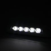 DC 12V 2.6W 6000K IP67 Marine RV Water-resistant LED Stair Deck Dome Light Ceiling  Lamp, White Shell and Rubber Base