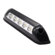 DC 12V 2.6W 6000K IP67 Marine RV Waterproof LED Stair Deck Dome Light Ceiling  Lamp, Black Shell and Rubber Base - Marine Accessories & Parts by PMC TechLife | Online Shopping South Africa | PMC TechLife | Buy Now Pay Later Mobicred