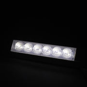 DC 12V 2.6W 6000K IP67 Marine RV Water-resistant LED Stair Deck Dome Light Ceiling  Lamp, Aluminum Alloy Base