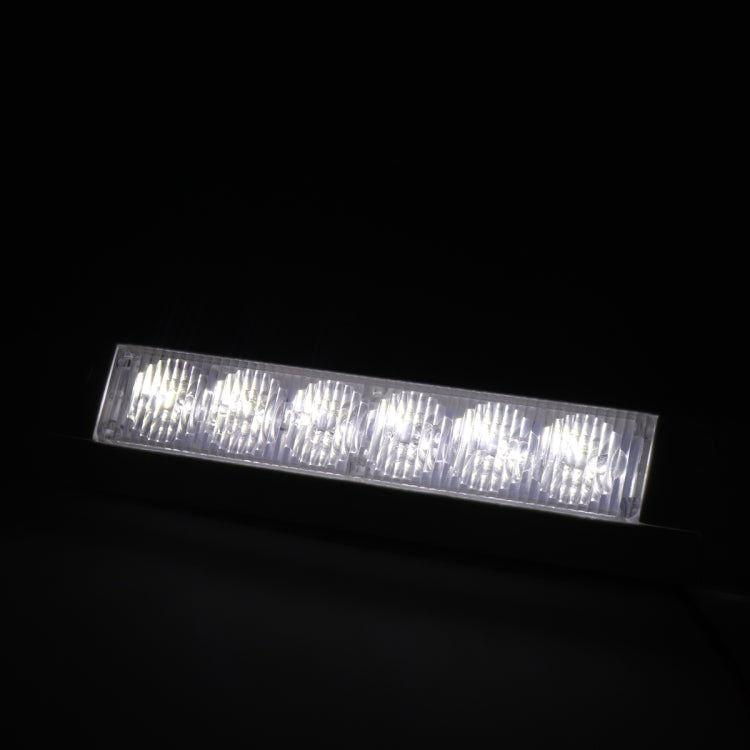 DC 12V 2.6W 6000K IP67 Marine RV Water-resistant LED Stair Deck Dome Light Ceiling  Lamp, Aluminum Alloy Base