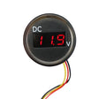 B3612 DC 0-100V IP67 Universal Car / RV / Boat Modified Digital Voltmeter with Cable, Cable Length: 18cm - Clocks & Car Meters by PMC TechLife | Online Shopping South Africa | PMC TechLife | Buy Now Pay Later Mobicred
