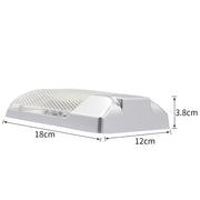 D4376S DC11-18V 3.6W 6000-6500K IP50 24LEDs SMD-5050 Marine RV Dimmable LED Dome Light Ceiling Lamp, with Touch Control