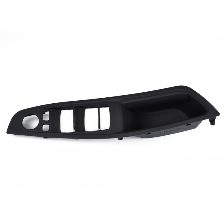 Door Left Front Handle Window Switch Panel 51417225875 for BMW 5 Series(Black)
