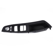 Door Left Front Handle Window Switch Panel 51417225875 for BMW 5 Series(Black)