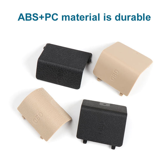 Car Diagnostic Plug Cover OBD Panel Decorative Cover 51437147538 for BMW E90 2005-2012(Black)
