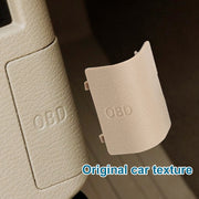 Car Diagnostic Plug Cover OBD Panel Decorative Cover 51437147538 for BMW E90 2005-2012(Black)