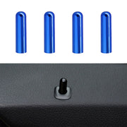 4 PCS Car Unlock Cover Door Bolt Door Handle for BMW X1 / X6(Blue)
