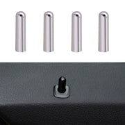 4 PCS Car Unlock Cover Door Bolt Door Handle for BMW X1 / X6(Silver)