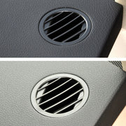 Car Right Side Dashboard Small Air Outlet Circular Air-conditioning Outlet for Mercedes-Benz GLK Class X204 2009-2016 (Black)