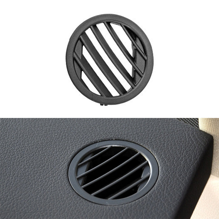 Car Left Side Dashboard Small Air Outlet Circular Air-conditioning Outlet for Mercedes-Benz GLK Class X204 2009-2016(Black)