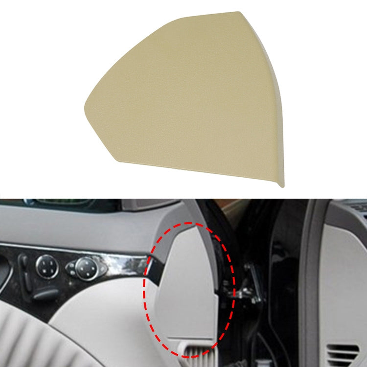 Car Left Side Front Door Trim Panel Plastic Cover 2117270148  for Mercedes-Benz E Class W211 2003-2008 (Yellow)