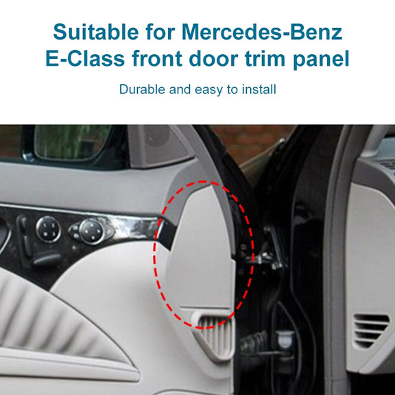 Car Left Side Front Door Trim Panel Plastic Cover 2117270148  for Mercedes-Benz E Class W211 2003-2008 (Light Yellow)