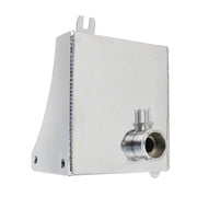 Car Modified Triangle Aluminum Alloy Cooling Water Tank Bottle Can for Nissan (Silver)