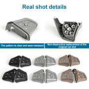 Car Left Side 4-button Steering Wheel Switch Buttons Panel 1648200010 for Mercedes-Benz W164, Left Driving (Grey)
