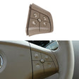 Car Right Side 5-button Steering Wheel Switch Buttons Panel 1648200110 for Mercedes-Benz W164, Left Driving (Coffee) - Car Switches by PMC TechLife | Online Shopping South Africa | PMC TechLife | Buy Now Pay Later Mobicred