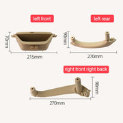 Car Front Left Inside Doors Handle Pull Trim Cover 5141 7394 519-1 for BMW X3 X4, Left Driving (Beige)