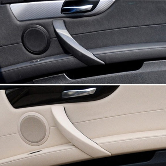 Car Inside Doors Handle Pull Trim Cover 51419186731 for BMW Z4, Left Driving(Red)