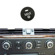 Car Air Conditioner Panel Switch Button MAX Snow Key 6131 9250 196-1 for BMW E60 2003-2010, Left Driving - Car Switches by PMC TechLife | Online Shopping South Africa | PMC TechLife | Buy Now Pay Later Mobicred